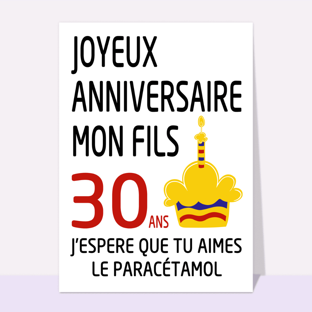30 ans Joyeux anniversaire - 30 Ans Joyeux Anniversaire - Sticker
