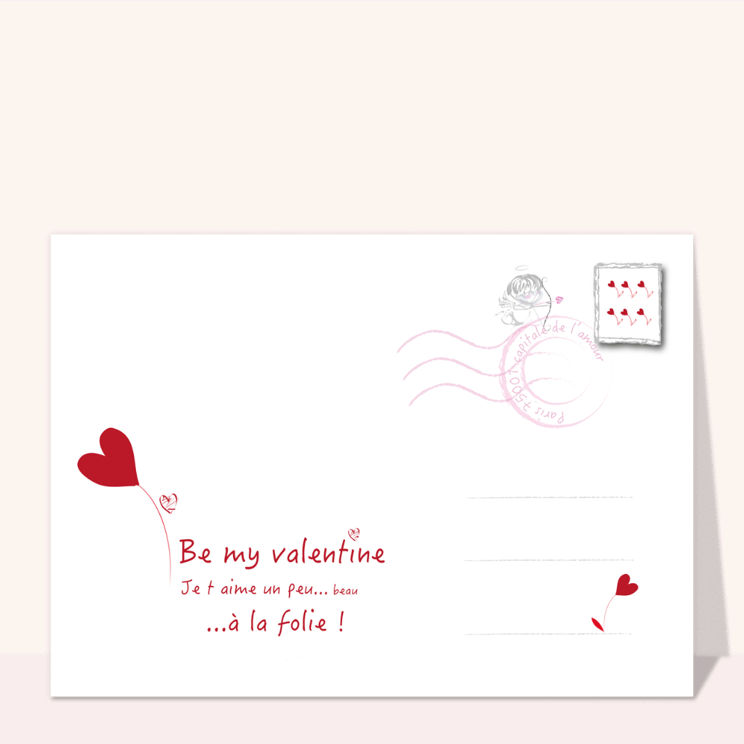 Je t'aime Mon Amour  Vraies cartes postales en ligne