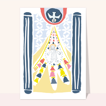 Carte Dessin De Pâques Religieux : Envoyer une vraie Carte Religieuse De  Pâques dès 0,99€ - Merci Facteur