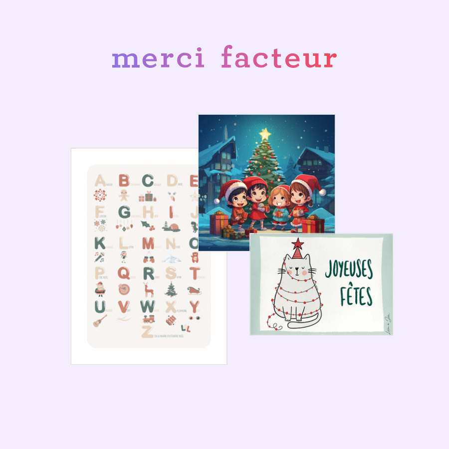 Modele De Texte De Noel Enfant Gratuits Message De Noel Enfant Merci Facteur