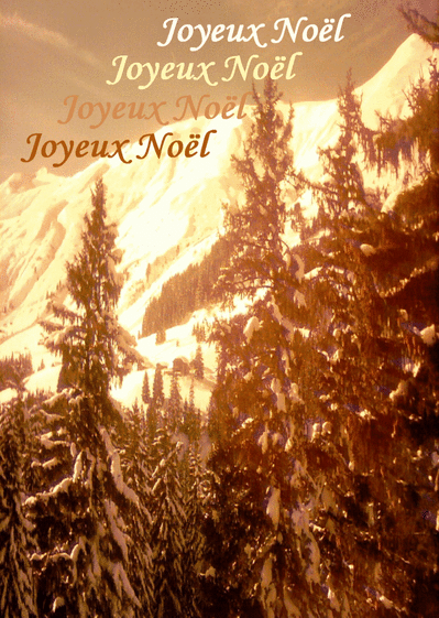 Carte Joyeux Noel Montagne Envoyer Une Carte De Noel Des 0 99 Merci Facteur