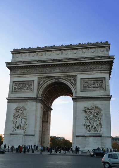 Carte Arc De Triomphe A Paris Envoyer Une Vraie Carte Postale De Paris Des 0 99 Merci Facteur