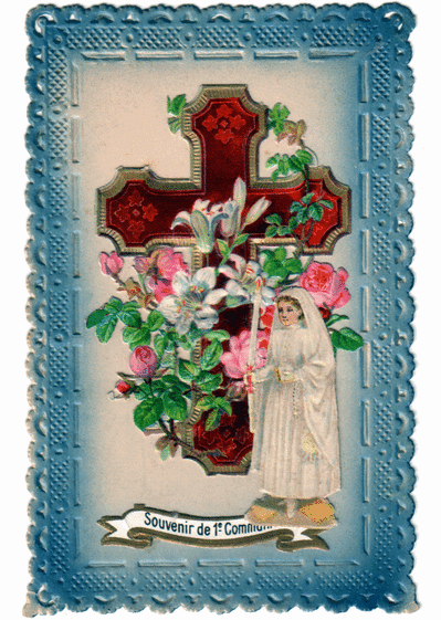 Carte Souvenir De 1ère Communion : Envoyer une Carte 