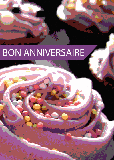 Carte Bon Anniversaire Et Son Cupcake Envoyer Une Carte Gateau D Anniversaire Des 0 99 Merci Facteur
