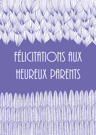 Carte Félicitations Aux Heureux Parents : Envoyer une 