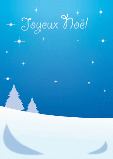 Carte Joyeux Noel Paysage En Neige Envoyer Une Carte De Noel Des 0 99 Merci Facteur