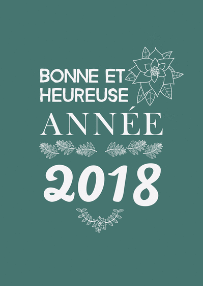 Carte Bonne Et Heureuse Année : Envoyer une Carte De Voeux 