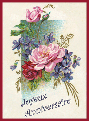 carte anniversaire bouquet de roses Carte Des Roses Pour Un Joyeux Anniversaire Envoyer Une Carte carte anniversaire bouquet de roses