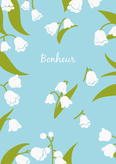 Carte Du Bonheur Et Du Muguet Envoyer Une Carte 1er Mai Des 0 99 Merci Facteur