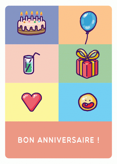 Carte Bon Anniversaire Avec Des Smileys Envoyer Une Carte Anniversaire Ado Des 0 99 Merci Facteur