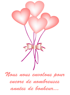 carte pour anniversaire de mariage Carte Envol Vers Le Bonheur Envoyer Une Carte D Anniversaire De carte pour anniversaire de mariage