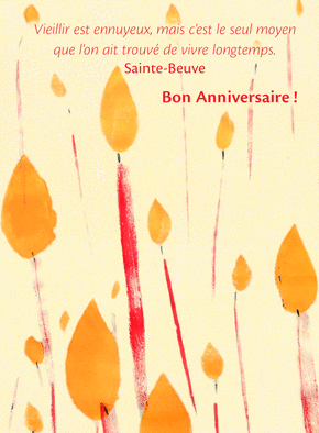 Maison Et Jardin Fetes Occasions Speciales Cartes De Voeux Papeterie Anniversaire Carte Heureux Anniversaire Avec Une Feuille De Detail Un Cœur Embellissement