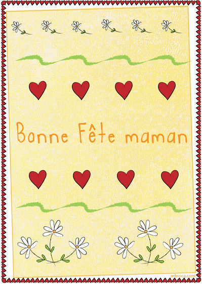 Cartes Fete Des Meres Pour Enfants Envoyer Une Carte Fete Des Meres Pour Enfant Des 0 99