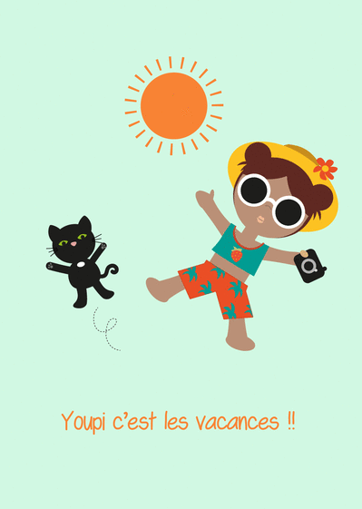 Carte Youpix C Est Les Vacances D Ete Envoyer Une Vraie Carte Postale D Aout Et Vacances Des 0 99 Merci Facteur