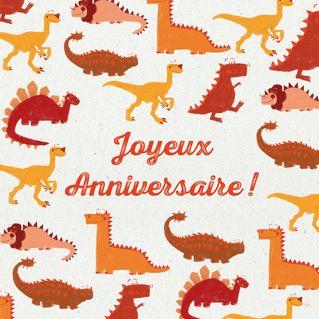 Carte Joyeux Anniversaire Fan De Dinosaures Envoyer Une Vraie Carte Anniversaire Enfant Des 0 99 Merci Facteur