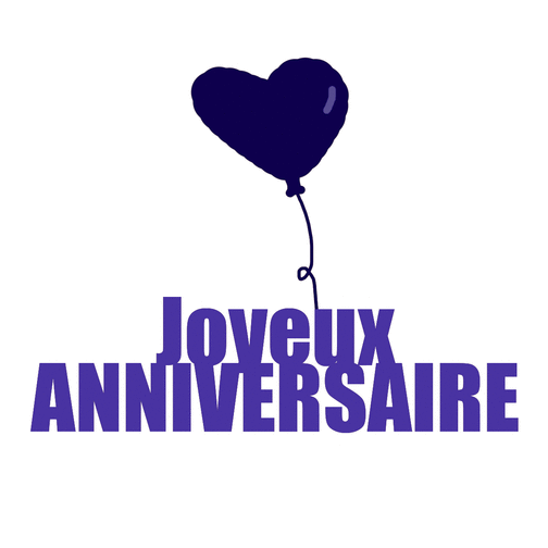 Carte Joyeux Anniversaire Ballon Coeur Bleu Envoyer Une Vraie Carte Anniversaire Ado Des 1 99 Merci Facteur