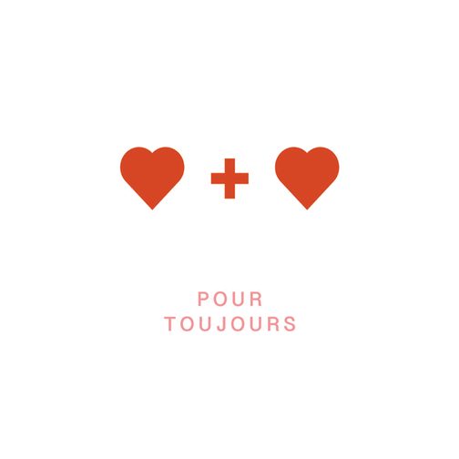 Carte Deux Coeurs Un Amour Pour Toujours Envoyer Une Carte Saint Valentin Des 0 99 Merci Facteur