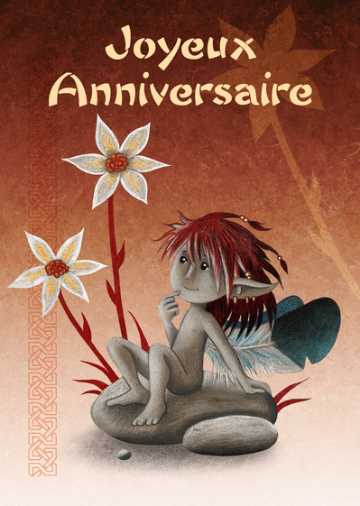 Carte Fee Joyeux Anniversaire Envoyer Une Vraie Carte Anniversaire Fantastique Des 0 99 Merci Facteur